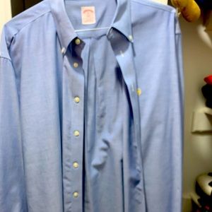 Baby blue Brooks Brothers shirt men’s XL
